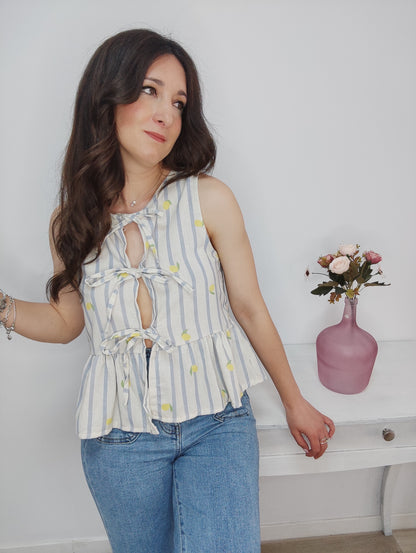 BLUSA LAZADA LIMONES