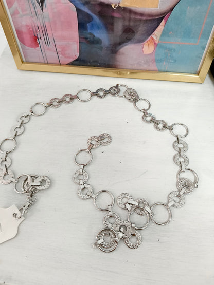 Cinturón Cadena Plata