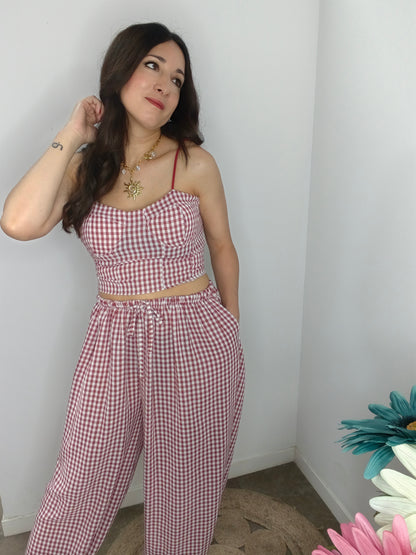 Conjunto Emma Burdeos