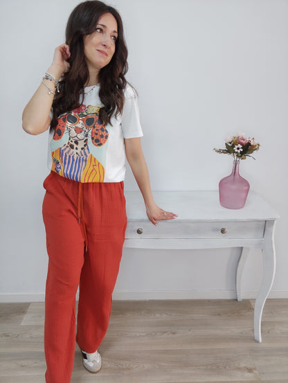 PANTALÓN LADY TEJA