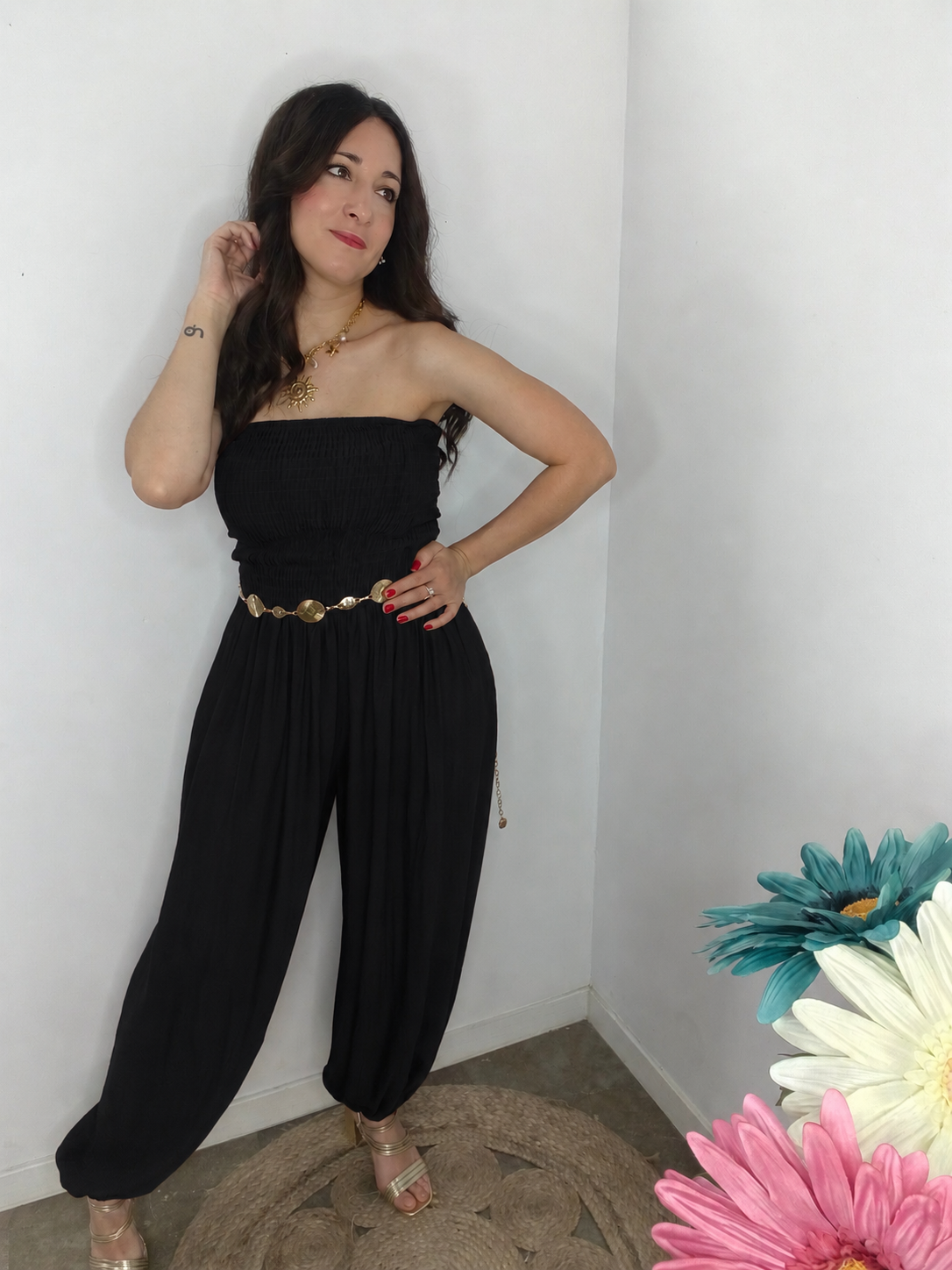Mono Bombacho Negro