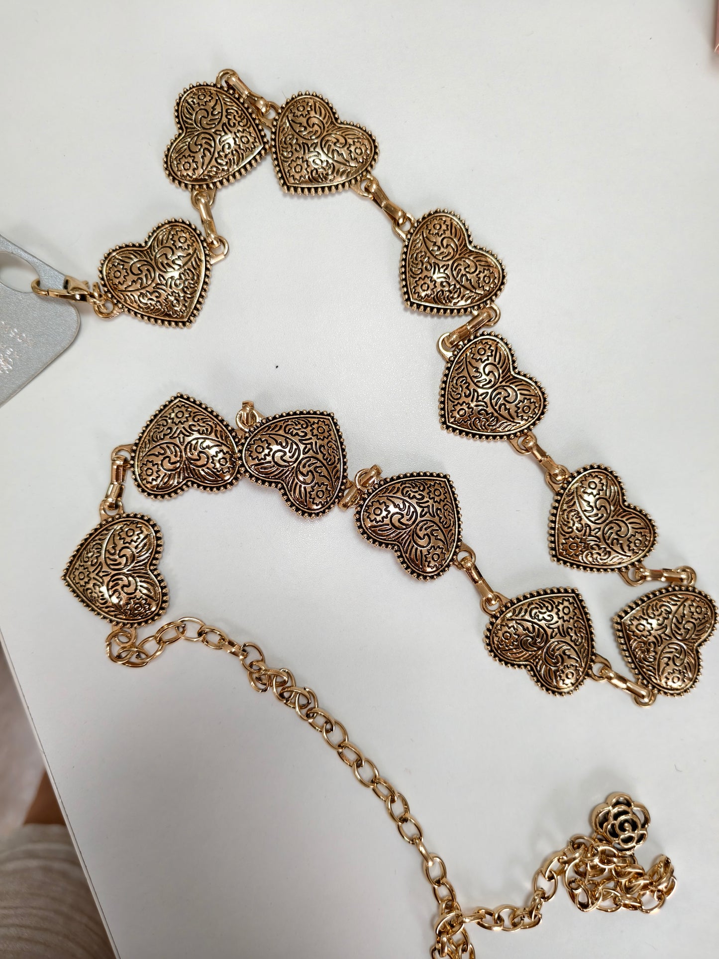 Cinturón Cadena Corazón
