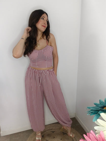 Conjunto Emma Burdeos