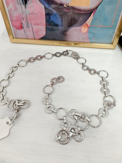 Cinturón Cadena Plata