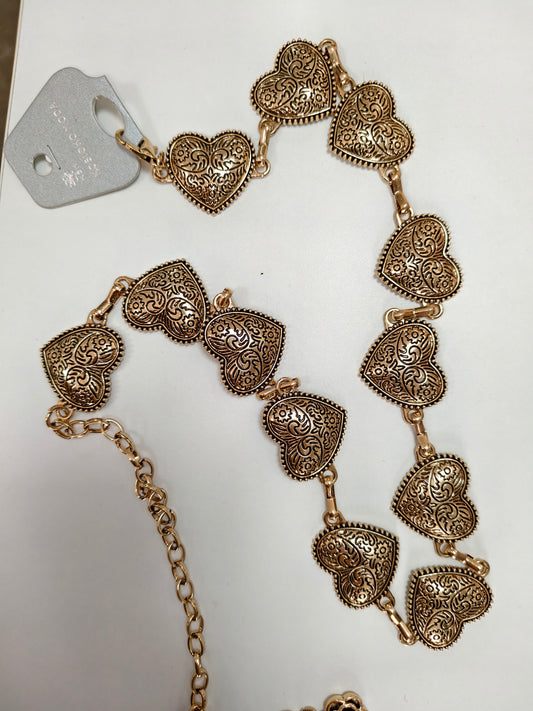 Cinturón Cadena Corazón