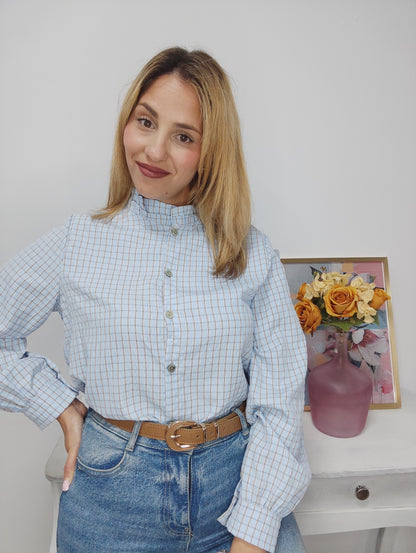 Camisa Cuadros azul