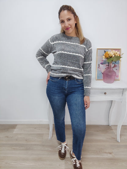 Jeans flare efecto Levis