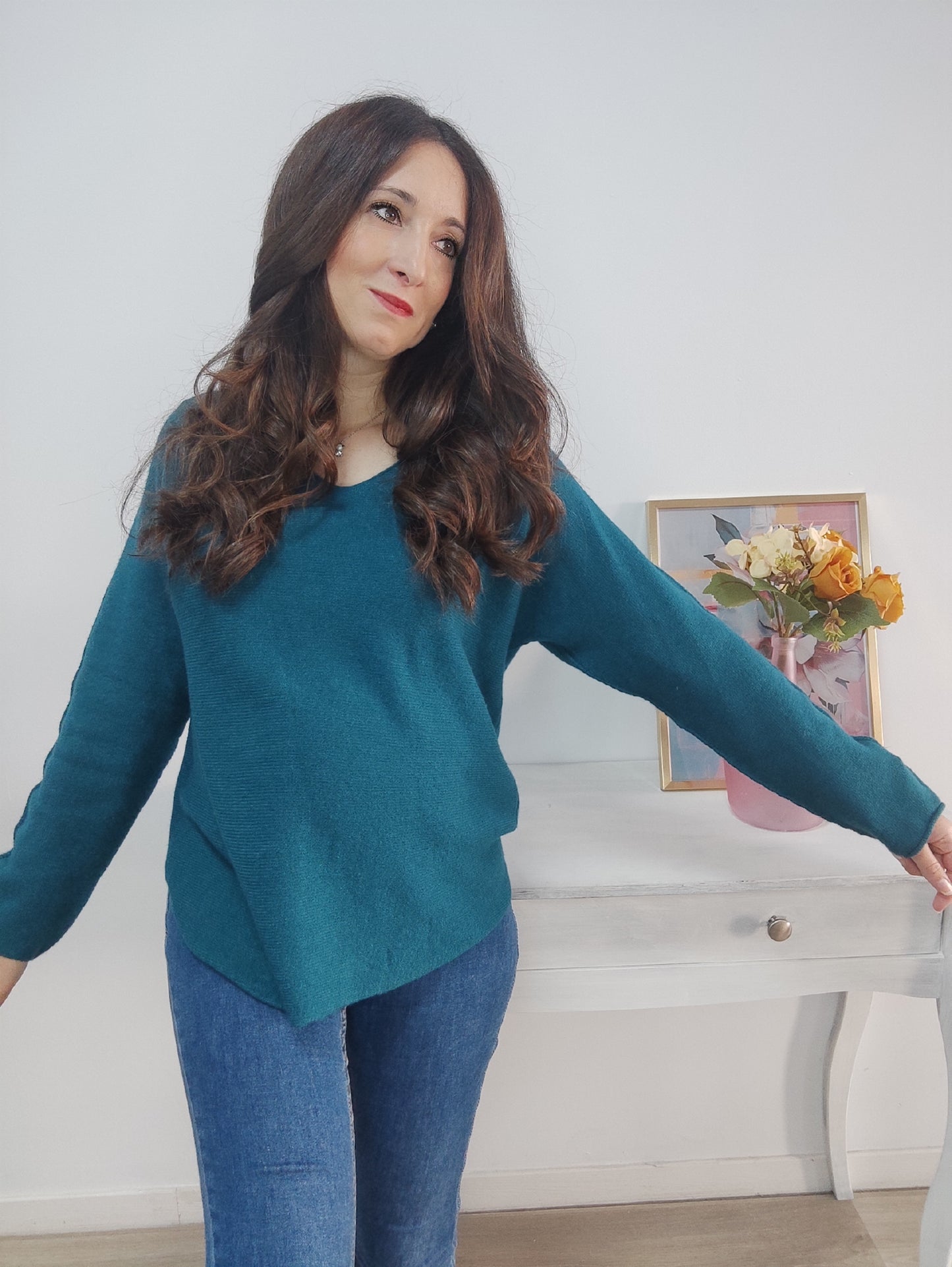 Jersey Cintia pico + colores