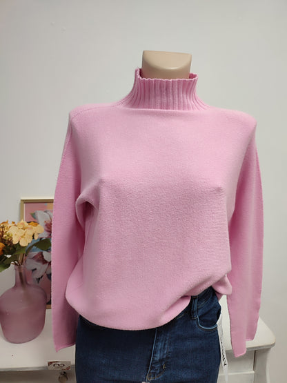 Jersey Sofía semi cisne rosa pink