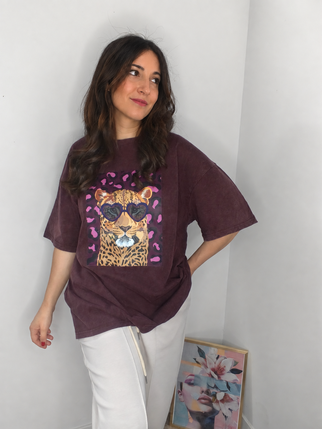 Camiseta Tigre Oversize