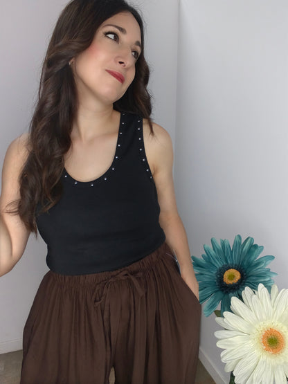 Camiseta Basic Tachas