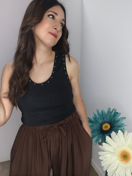 Camiseta Basic Tachas