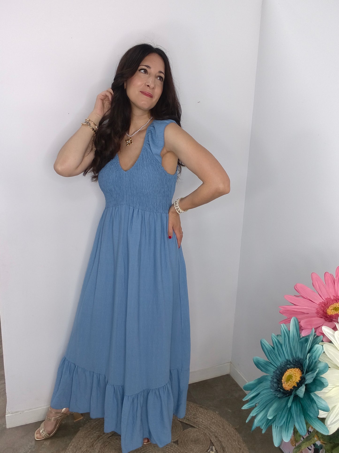 Vestido Noah Azul