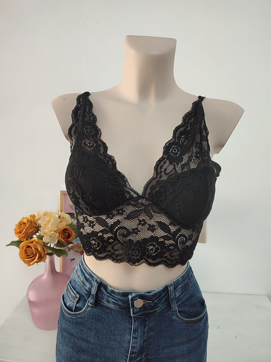 Bralette negro