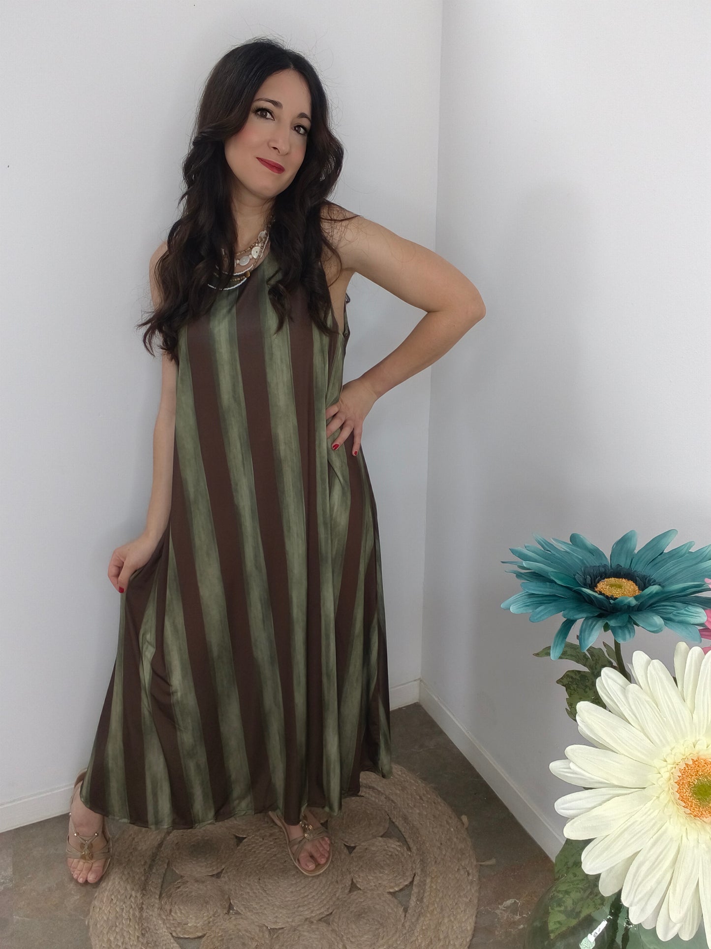Vestido Daniela Verde