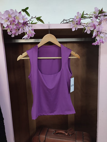 Top escote cuadrado + colores