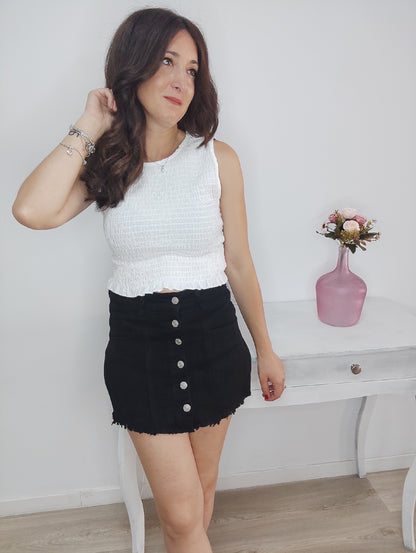 FALDA PANTALÓN NEGRA