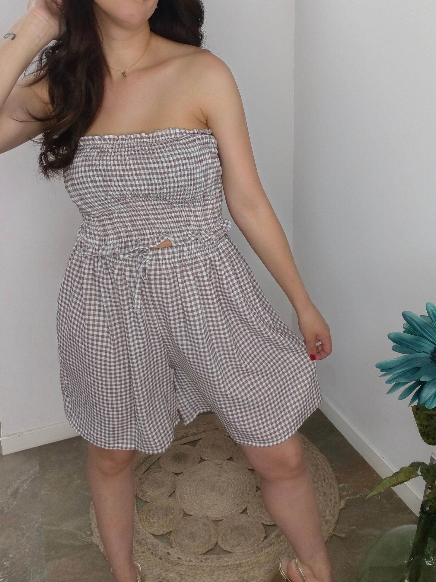 Conjunto Corto Vichy
