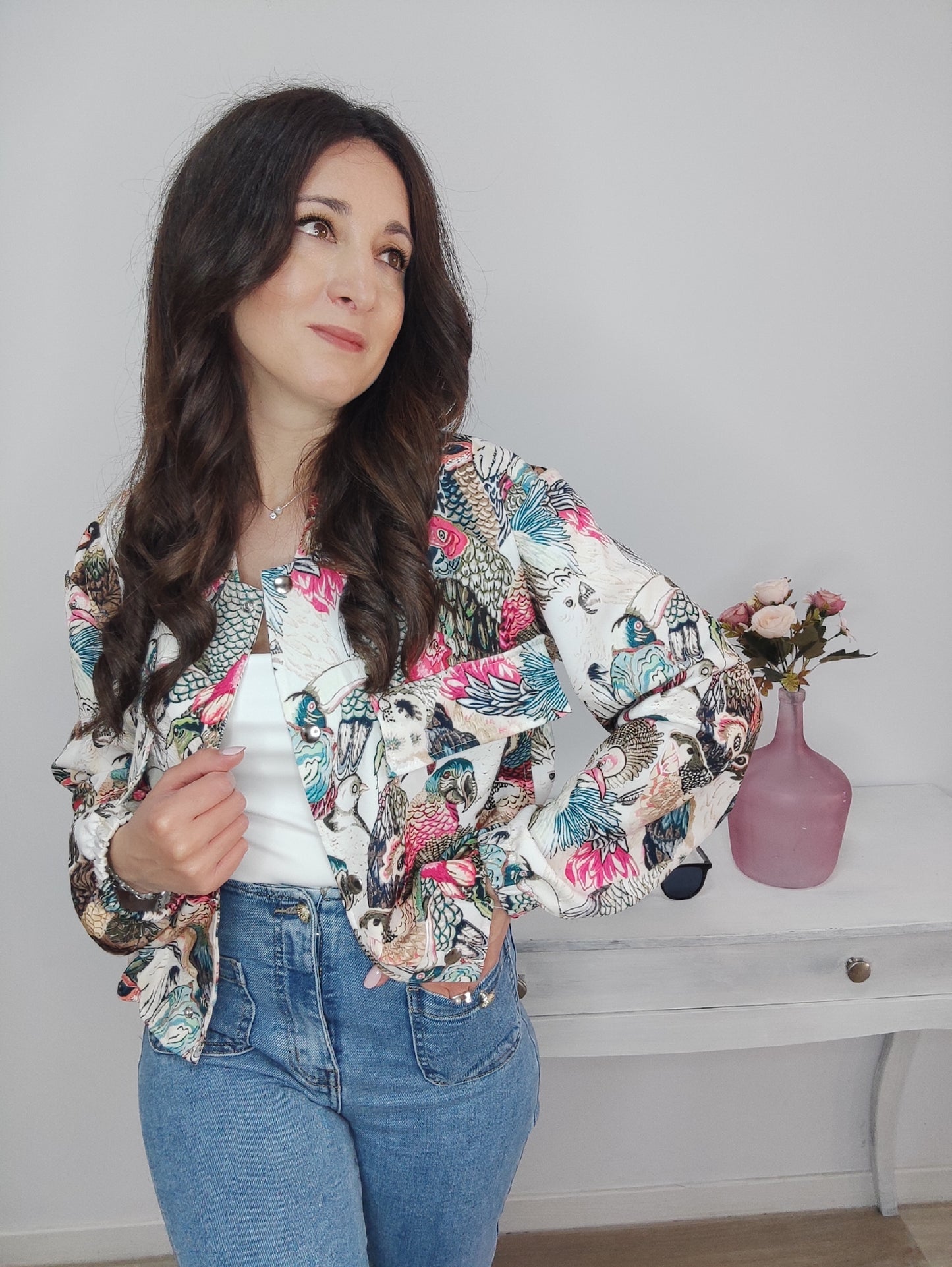 BOMBER ESTAMPADA