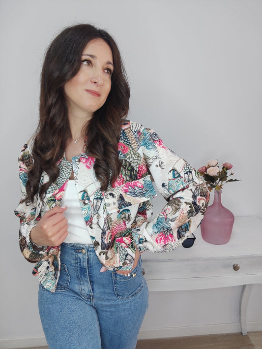 BOMBER ESTAMPADA