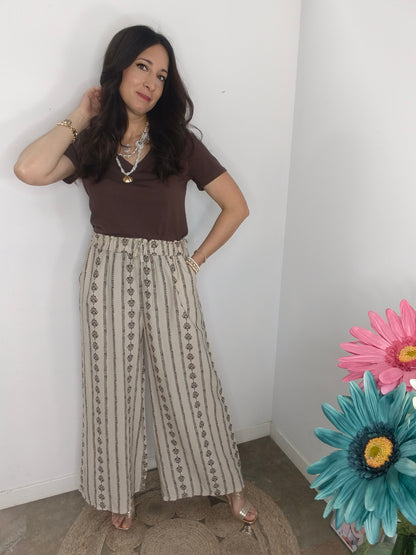 Pantalón Palazzo Boho Chic