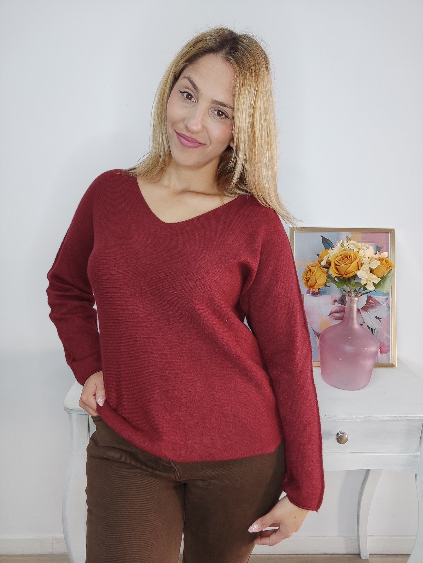 Jersey Cintia pico + colores