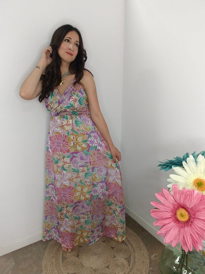 Vestido Alma Floral Premium