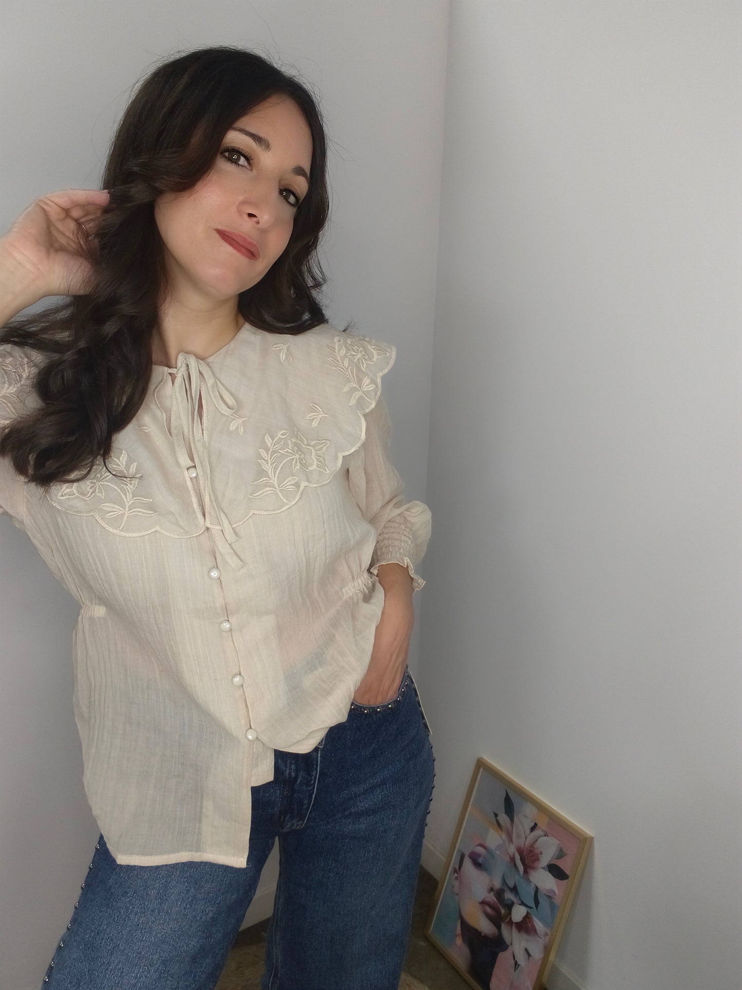 Camisa Marta Beig