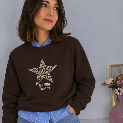 Sudadera Estrella Print