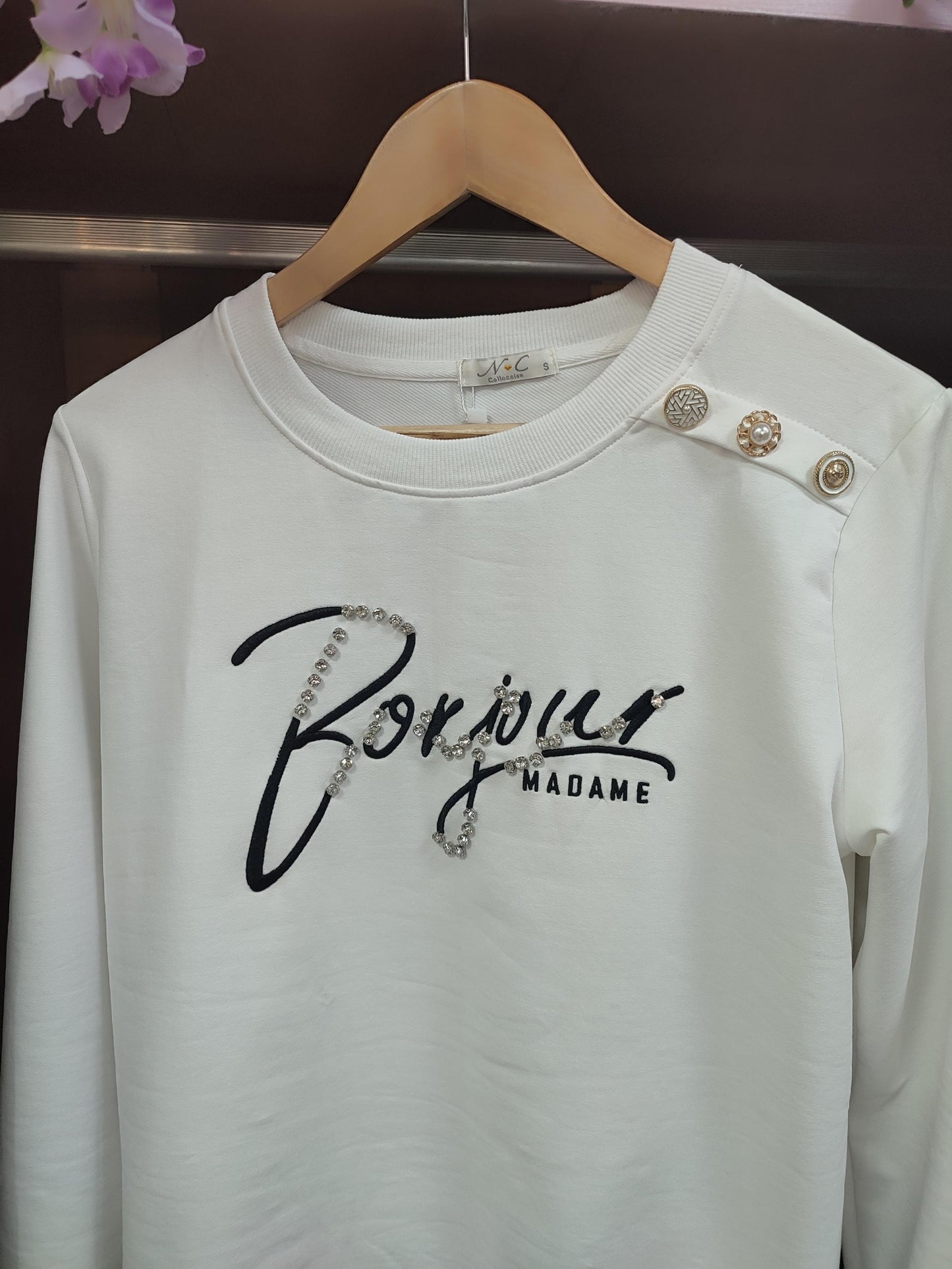 Sudadera Bonjour